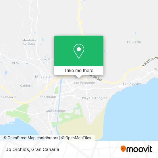 Jb Orchids map