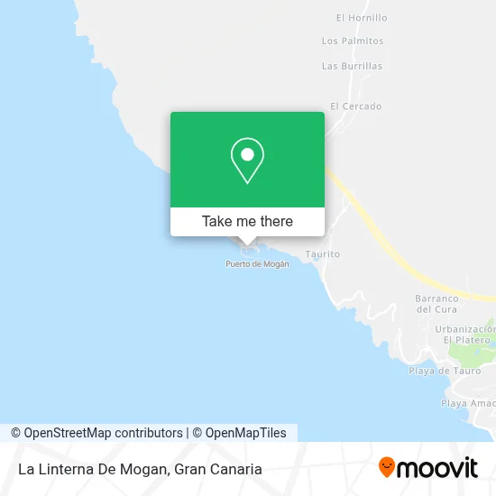 La Linterna De Mogan map