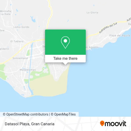 Datasol Playa map