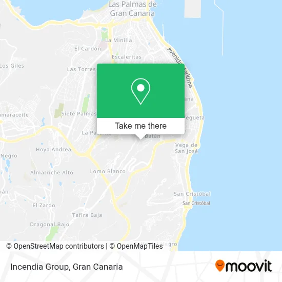 Incendia Group map