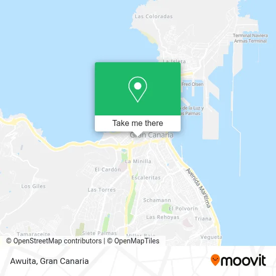 Awuita map