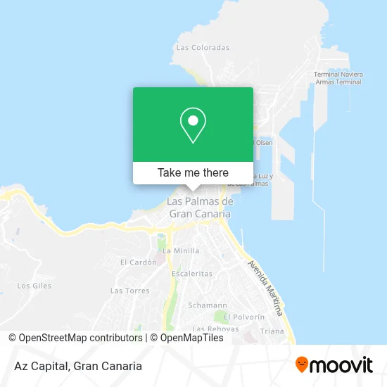 Az Capital map