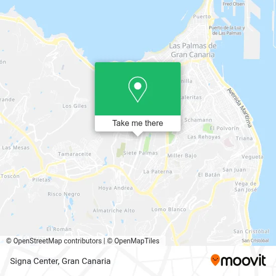 Signa Center map