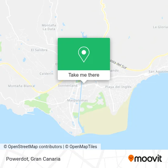 Powerdot map