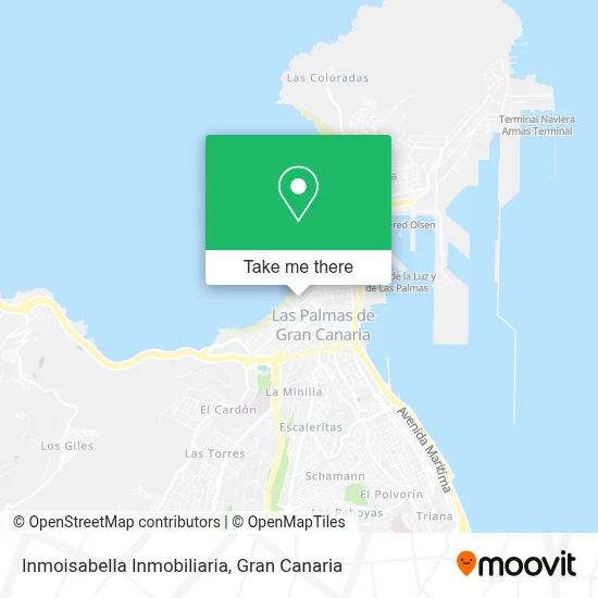 Inmoisabella Inmobiliaria map