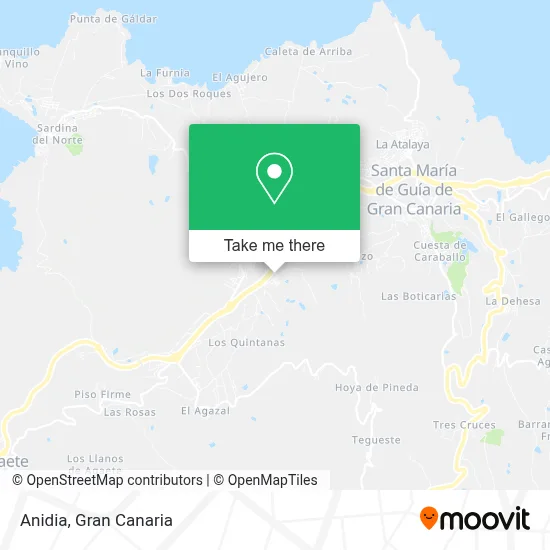 Anidia map