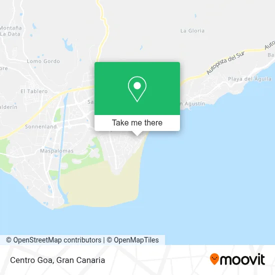 Centro Goa map
