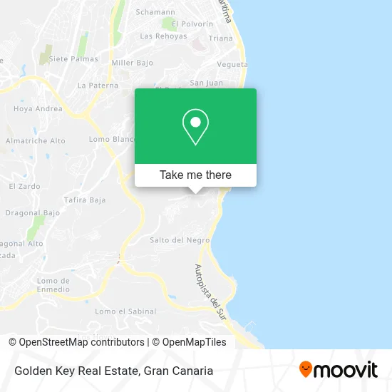 Golden Key Real Estate map