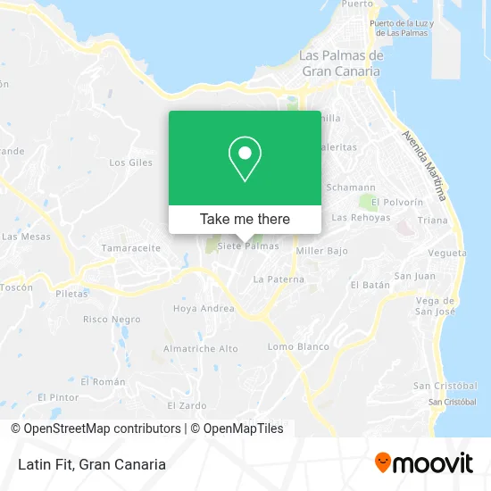Latin Fit map