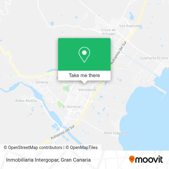 Inmobiliaria Intergopar map