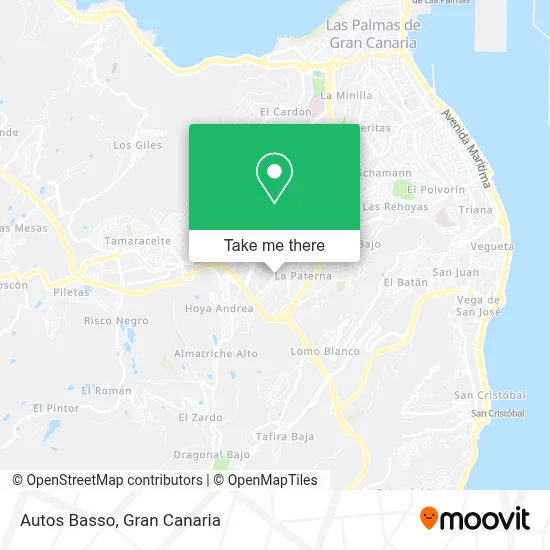 Autos Basso map
