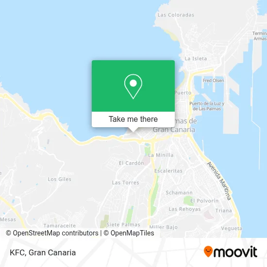 Kfc map