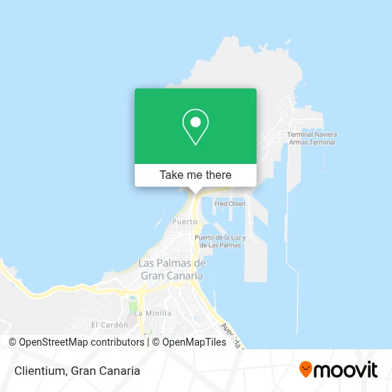 Clientium map
