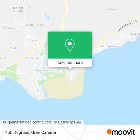 450 Gradi map