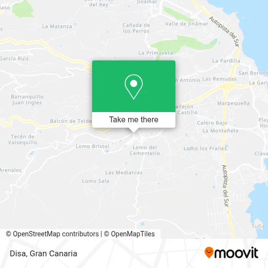 Disa map