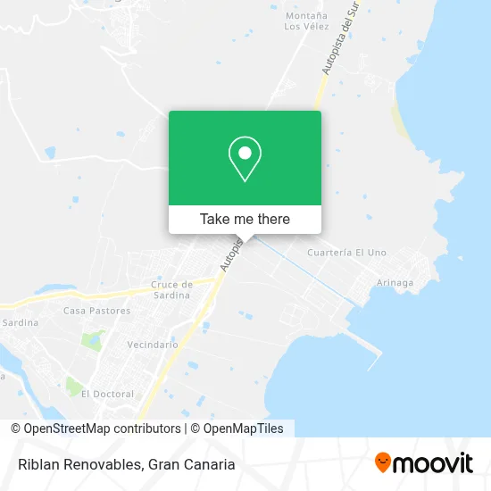 Riblan Renovables map