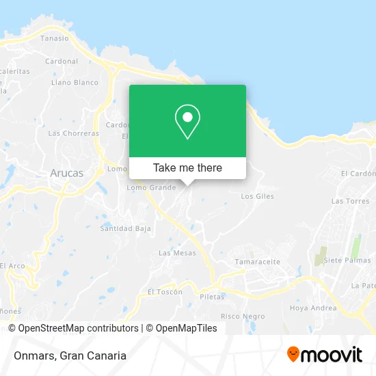 Onmars map