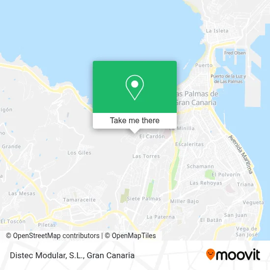 Distec Modular, S.L. map