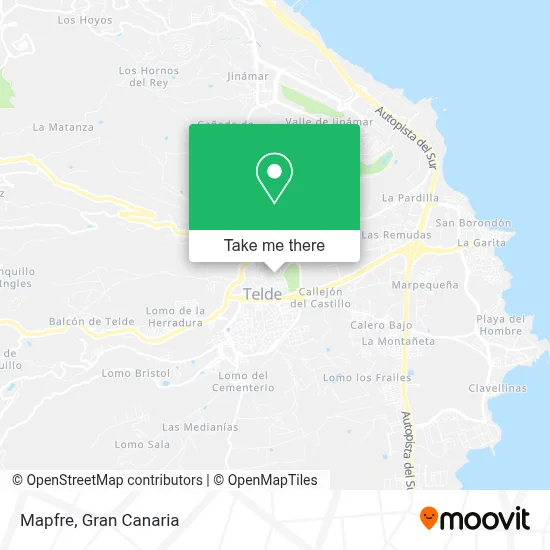 Mapfre map