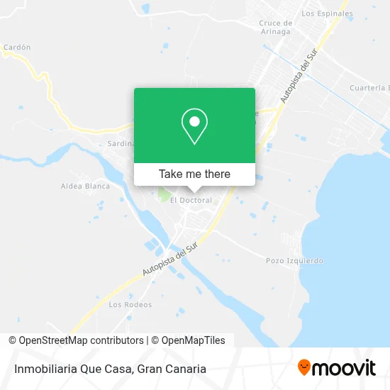 Inmobiliaria Que Casa map