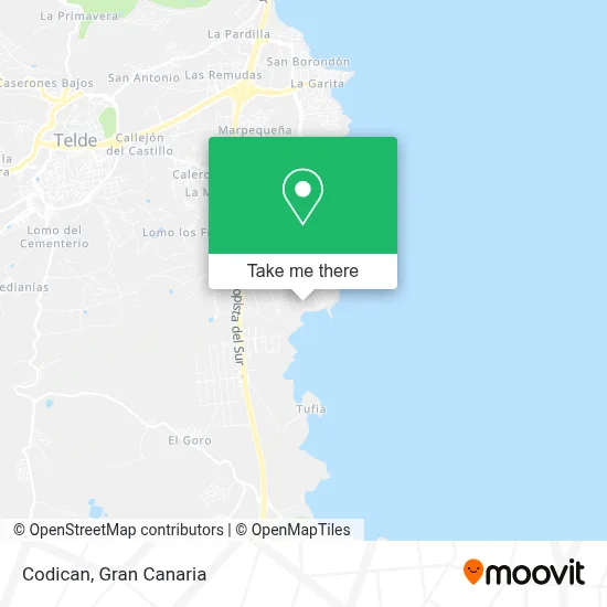 Codican map