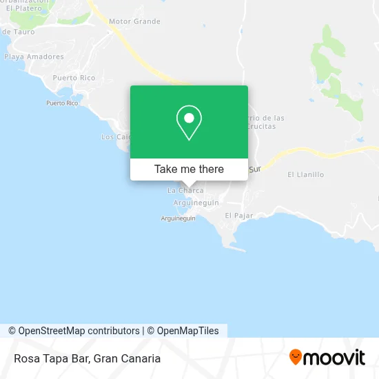 Rosa Tapa Bar map