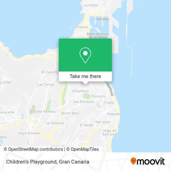 Parque Infantil map