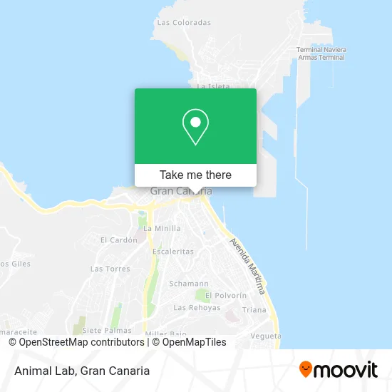 Animal Lab map