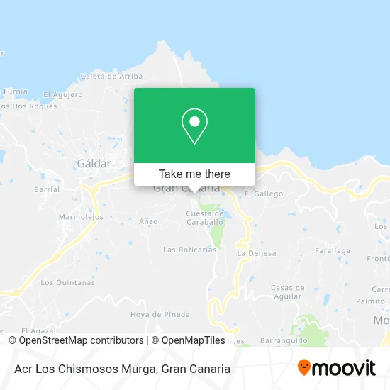 Acr Los Chismosos Murga map