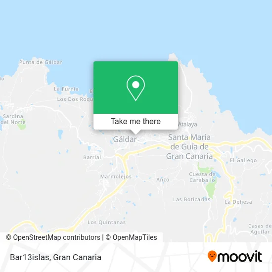 Bar13islas map
