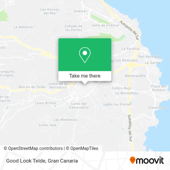 Good Look Telde map