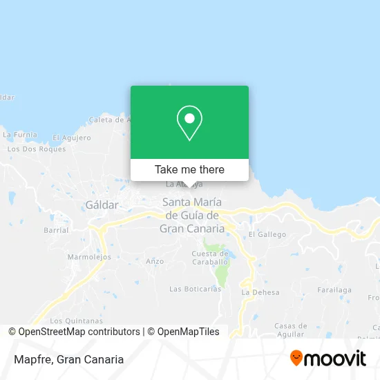 Mapfre map