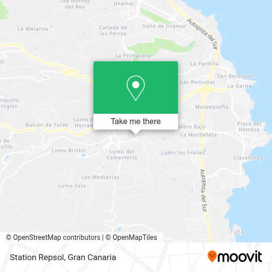 Station Repsol map