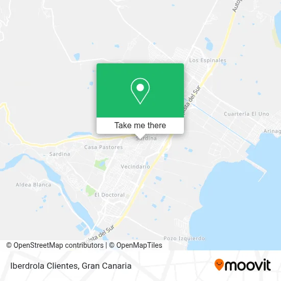 Iberdrola Clientes map