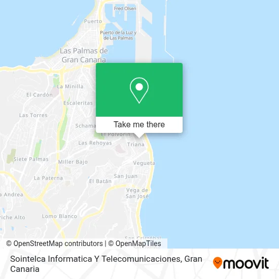 Sointelca Informatica Y Telecomunicaciones map
