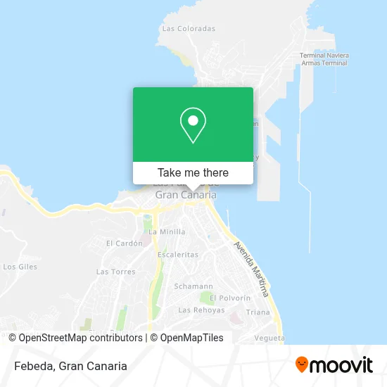 Febeda map