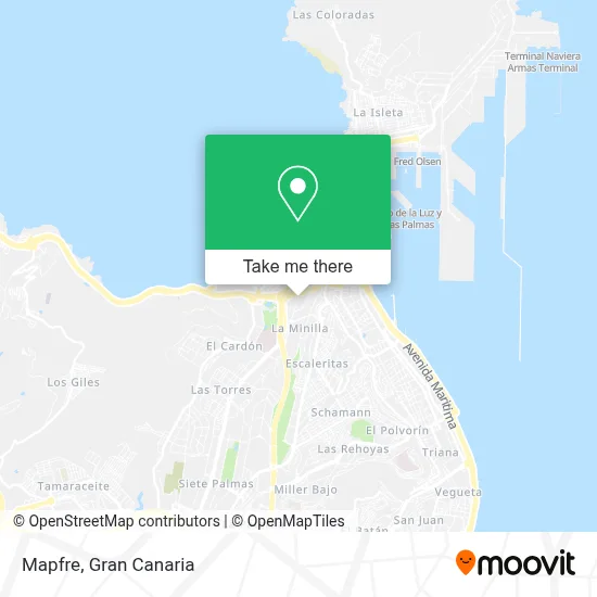 Mapfre map