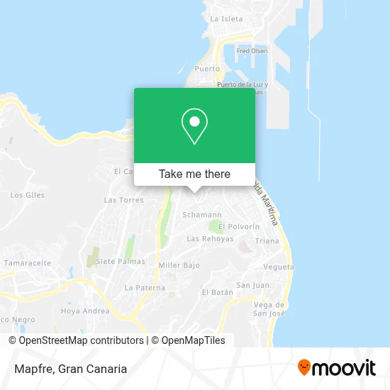 Mapfre map