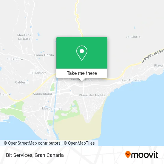 Bit Services map