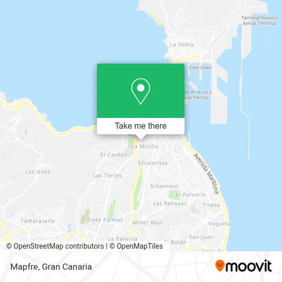 Mapfre map
