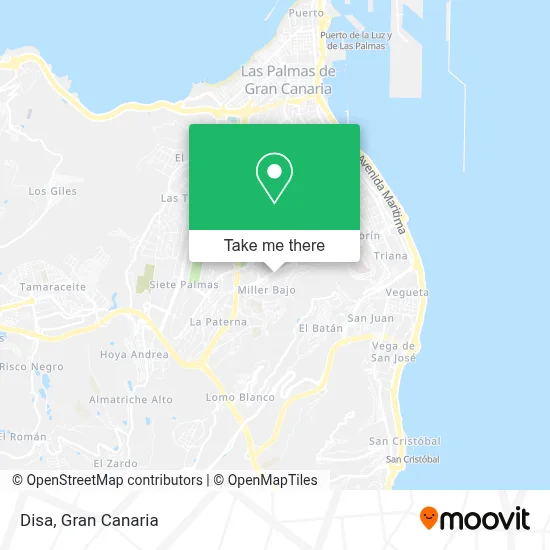 Disa map
