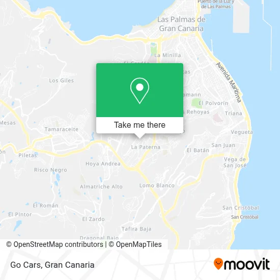 Go Cars map