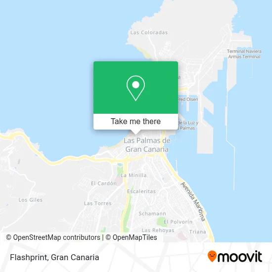 Flashprint map