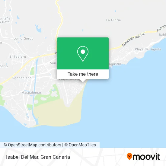 Isabel Del Mar map
