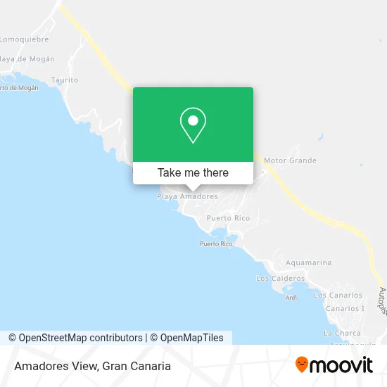 Amadores View map