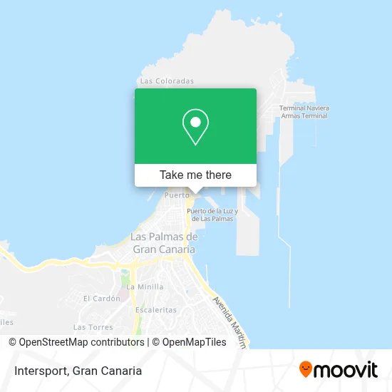 Intersport map