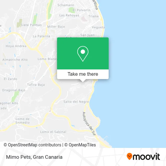 Mimo Pets map