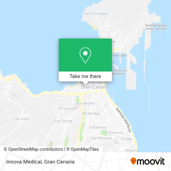 Innova Medical map