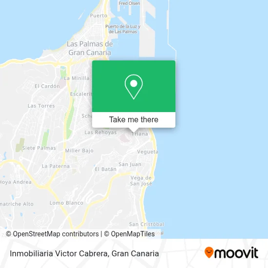 Inmobiliaria Victor Cabrera map