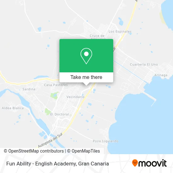 Fun Ability - English Academy map